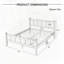 Lit plateforme moderne Farmhouse Style Design-1352440979-1352440978