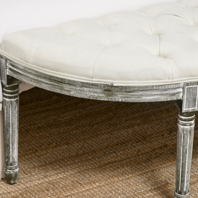 Banc de bout moderne et minimaliste