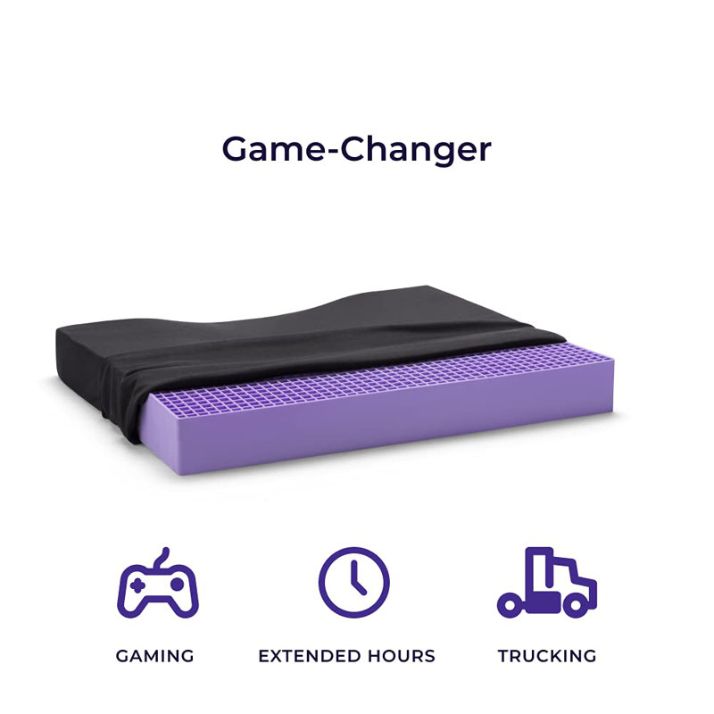 Purple Hyper-Elastic Polymer Ultimate Seat Cushion