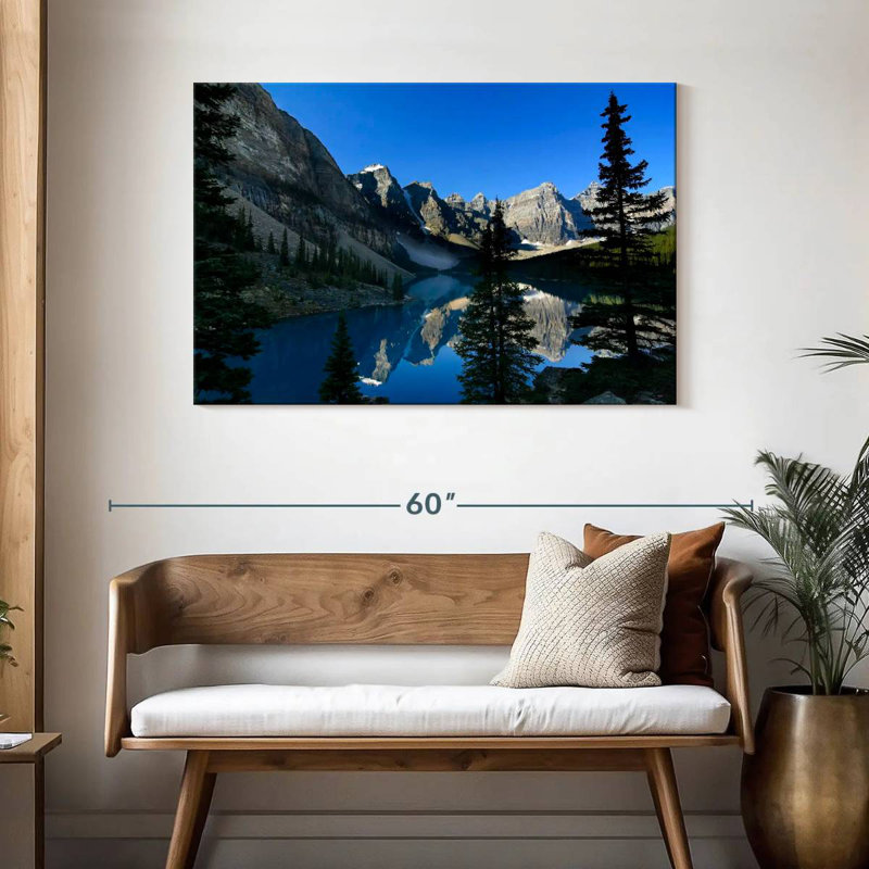 Alvord Peaceful Moraine Lake, H 30 po x l 45 po