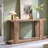 63" Modern Entryway Console Table With Curved Edge & Distinctive Style-647755636