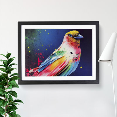 Bird Splash Vol.4 Abstract - Single Picture Frame Print