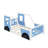 Twin Classic Car-Shaped Platform Bed With Wheels-562863529