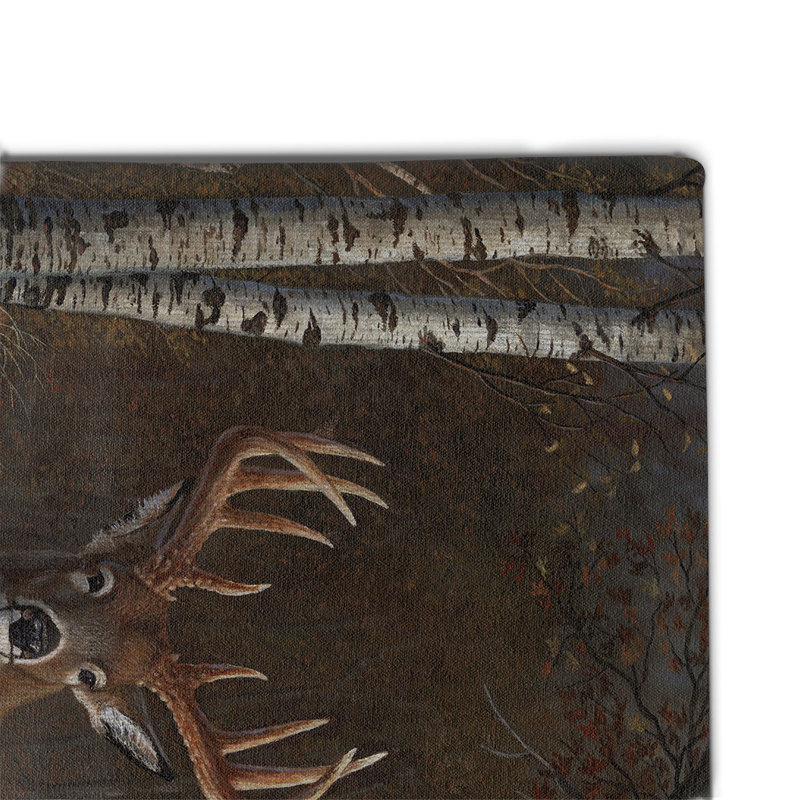 Deer at Dusk Chenille Accent Rug, Rectangle 2' x 3'