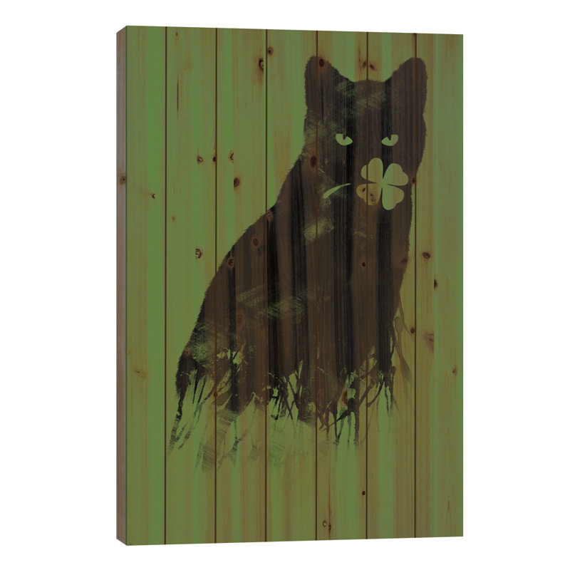 Ambivalence par - Impression sans cadre sur bois, H 26 po x l 18 po x P 1,5 po