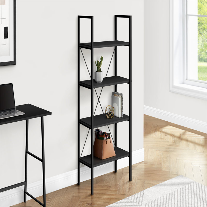 Cassiopeia 48" Bookshelf, Black