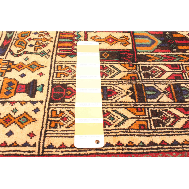 Teimani  Brown Rug 2'9" x 4'6"