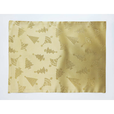 Ensemble de linge de table Mccrudden Trees Christmas