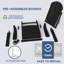 Chaise Adirondack pliante en plastique Bethune