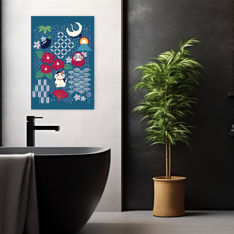 Art contemporain, art mural contemporain, H 24 po x l 16 po