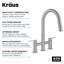 Robinet de cuisine pont KRAUS Oletto-102759395