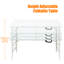 Table pliante portative 4 pi 4 po poids pliable intérieur et extérieur 135 kg-1265245092