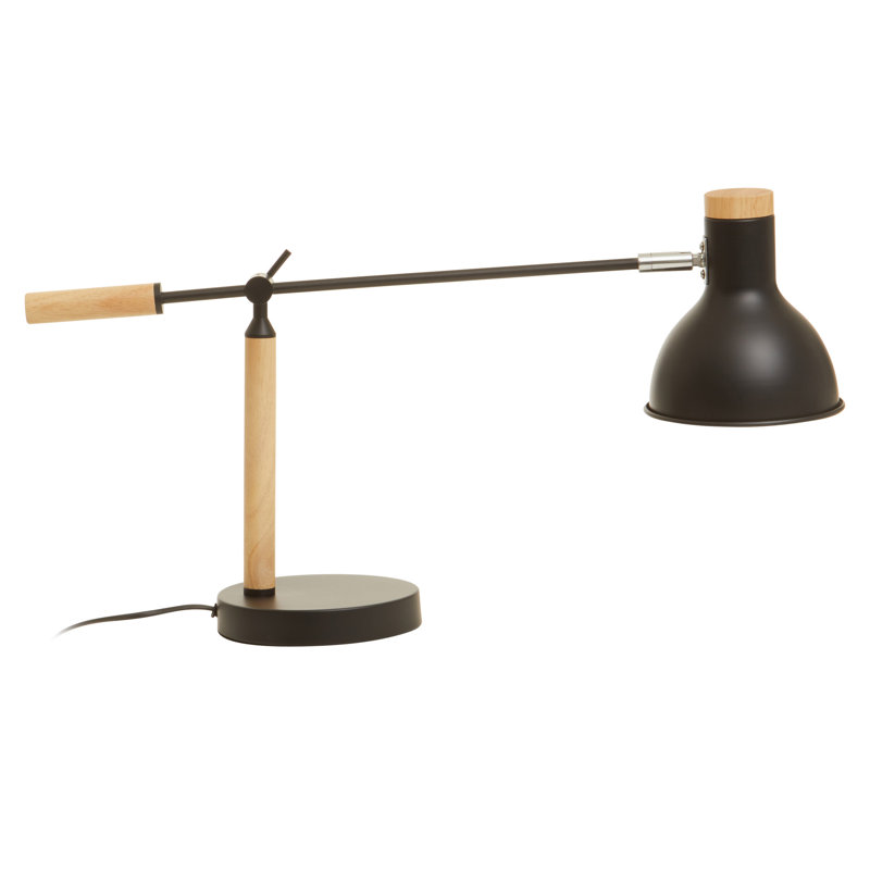 Belier Matte Black Table Lamp, Black, Black