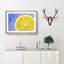 Lemon Slice - Picture Frame Painting Print-56634289-56634294