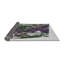 Tapis gris/vert à motifs-644084458