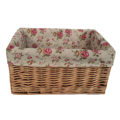 Lily Manor Wicker Decorative Basket