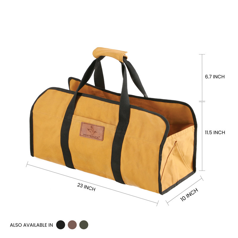 Toile transporteur de bois de chauffage, Brun clair