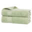 Ensemble de draps de bain en coton Blue Nile Mills Zero-Twist avec bordure Dobby - séchage rapide-118914999