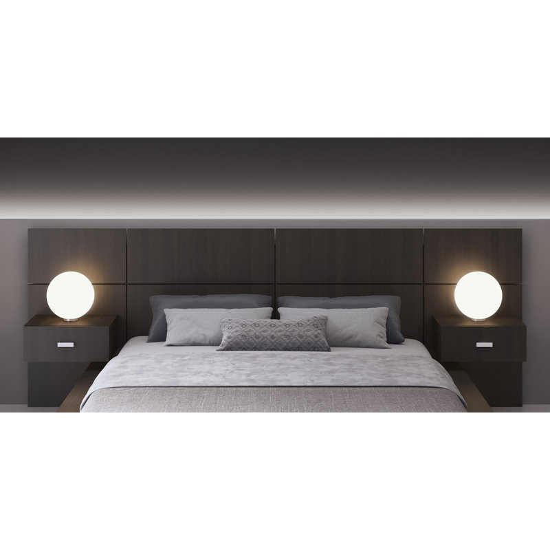 Jacoury Headboard, Charcoal Gray