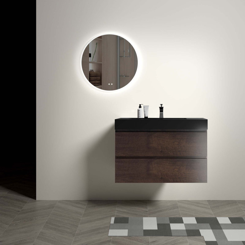 Bassin intégré intégré en quartz sans drain ni robinet