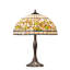 Lampe de table en acajou 26 "Reem