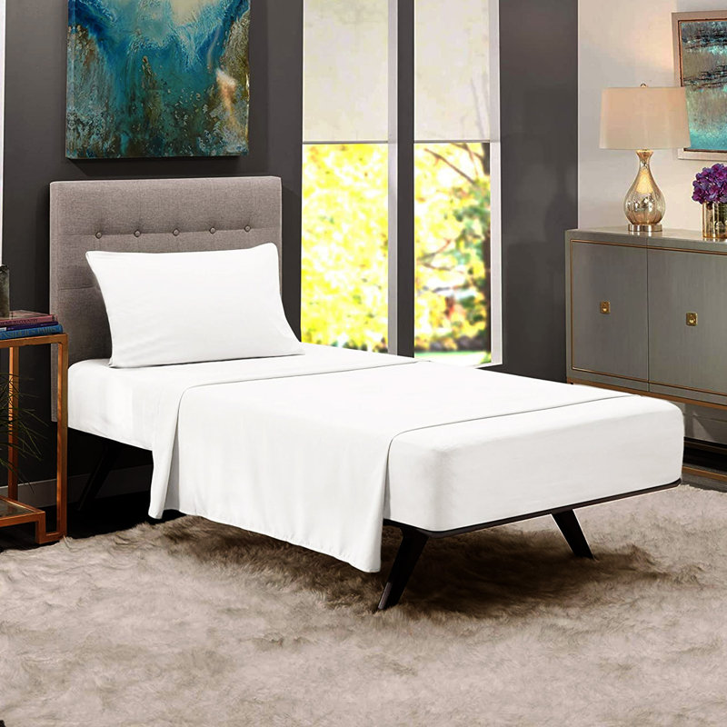 Microfiber Sheet Set, White
