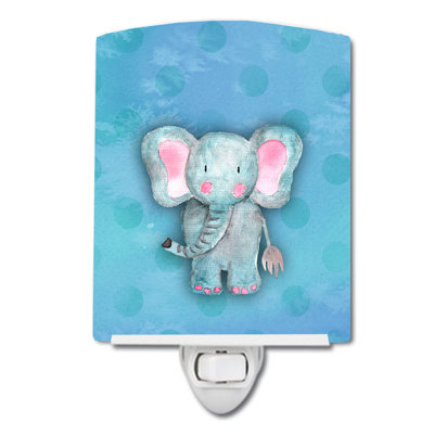 Éclairage de nuit en céramique Elephant