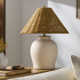 Chemise 22" Ceramic Table Lamp