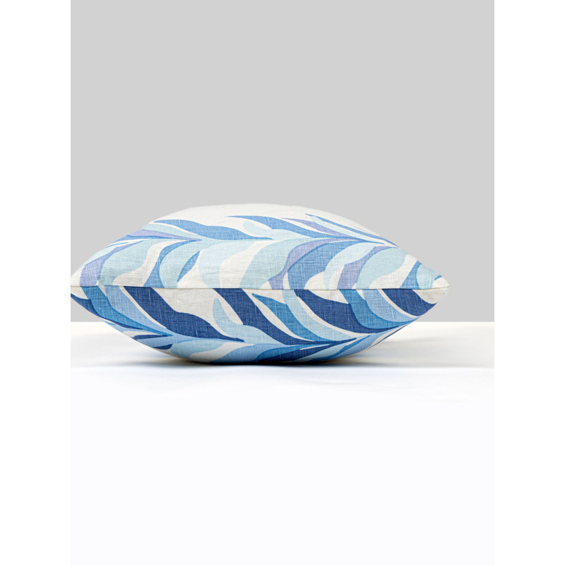 Coussin en coton réversible, Bleu marine