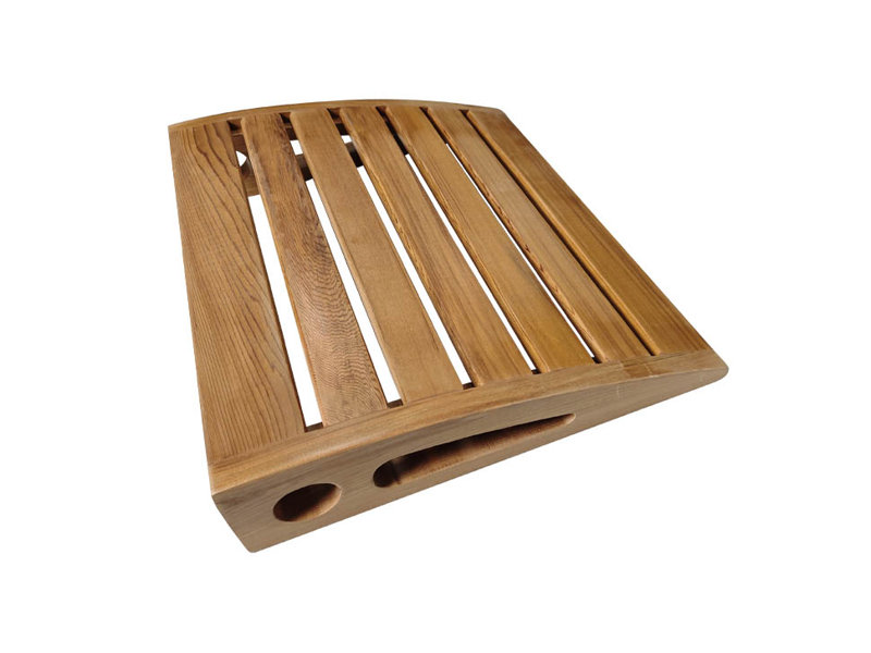 Appui-tête de sauna en bois massif Red Cedar