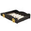 Lit de voiture de course avec rangement et structure de plateforme de sommeil confortable-167423952-167423953