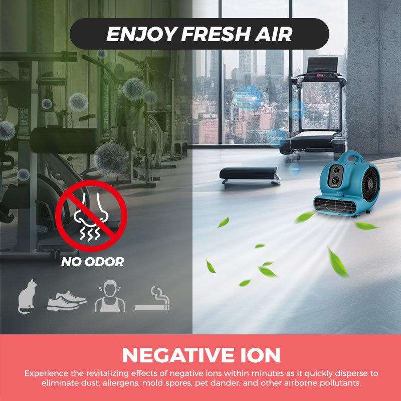 Latitude Run 27.1cm Oscillating Blower Fan Fan