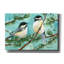 Art mural sur toile, "Chickadee Chat" par Annelein Beukenkamp-62623732