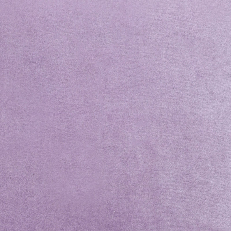 Lilac Velvet Handmade Reversible Square Throw Pillow