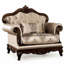 Upholstered Fabric Armchair