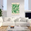 Art mural tropical naturel luxuriant, Sansevieria-129002456