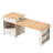 78.8" Rolling Kitchen Island With 3-Stage Extendable Dining Table-1906777840