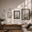 Luminous Study Botanical - Framed Print-104438945-104438950