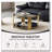 35inch Modern Coffee Table
