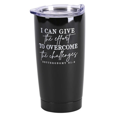 Dicksons Inc 20 fl. oz. Double Wall Insulated Stainless Steel Travel Tumbler with
