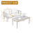 Junco Teak Outdoor Two-person Patio Set With Cushions And Coffee Table-1412248894-1412248883