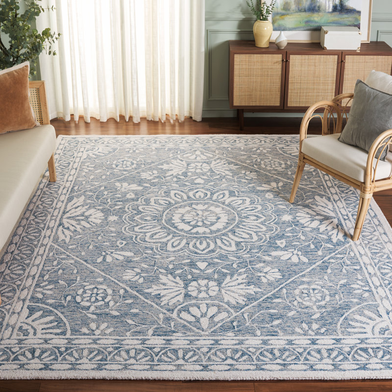 Metro 464 Hand Tufted Wool Pile Oriental Rug, Rectangle 8' x 10'