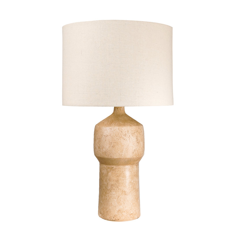 Lampe de table Clidy Alabaster, Jaune