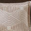 Housse de couette Queen Cotton Blush, motif géométrique, 2 taies décoratives incluses double / grand en rose, géométrique-125166476