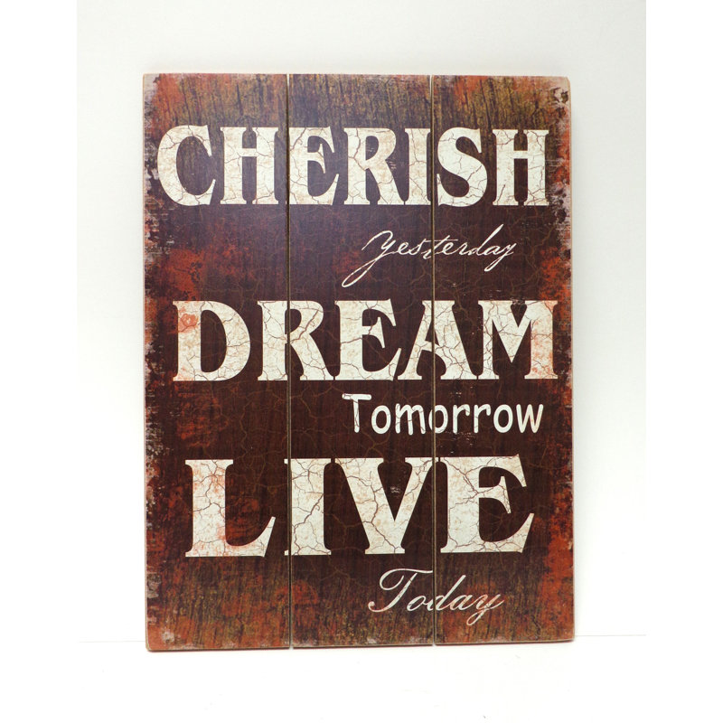 Cherish Dream Live wall décor