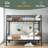 Full XL Over Queen Metal Bunk Bed-2072402189
