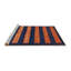 Tapis abstrait 100% lavable à la machine 323-1678024781