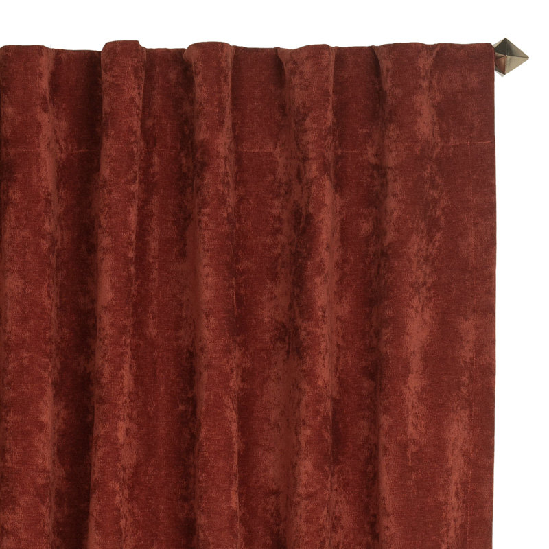 Padma Semi Sheer Curtain, Bronze