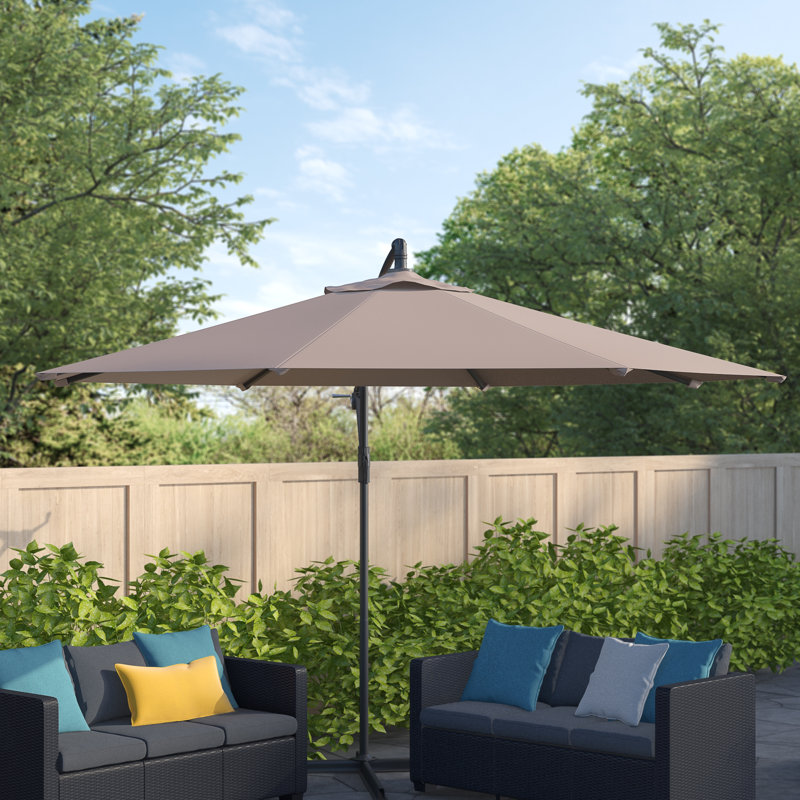 Amazonia 295cm Cantilever Parasol, Coffee