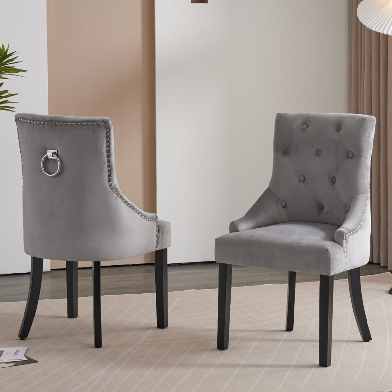 Dining Set, Grey Ring Back Chairs#2
